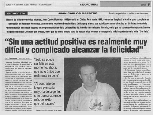 Articulo en LANZA