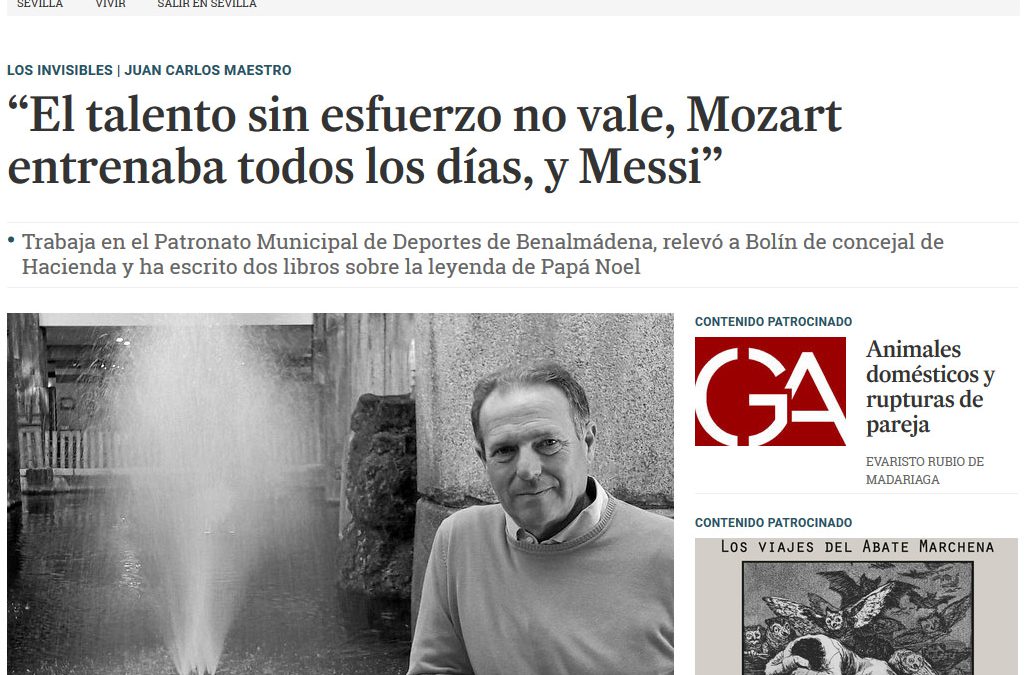 Entrevista en Diario de Sevilla